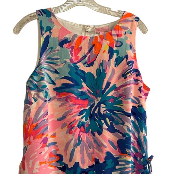 Lilly Pulitzer Women's Floral Dress Size 8 Multicolor Resort Wear - Picture 5 of 16